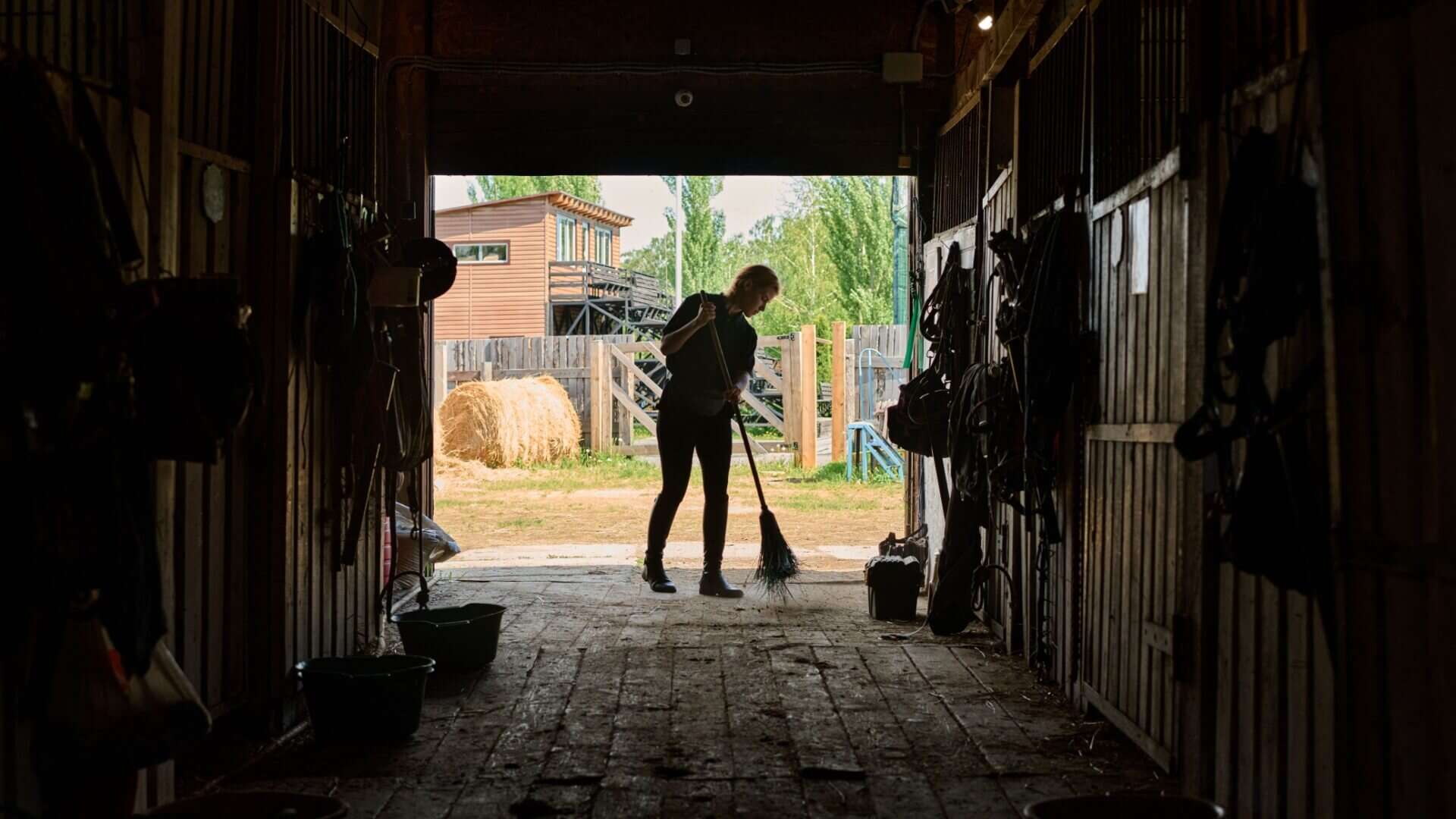 horse stable